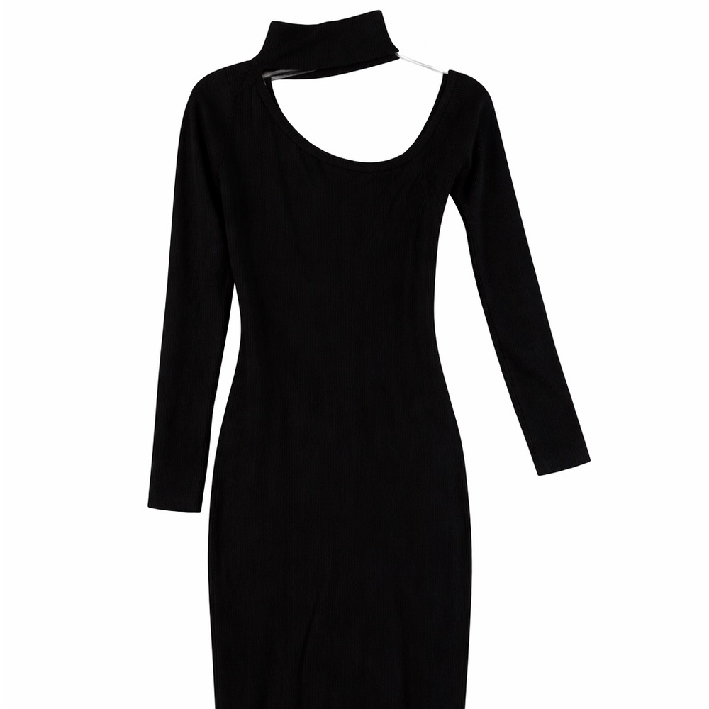 Asos cut out knitted mini dress